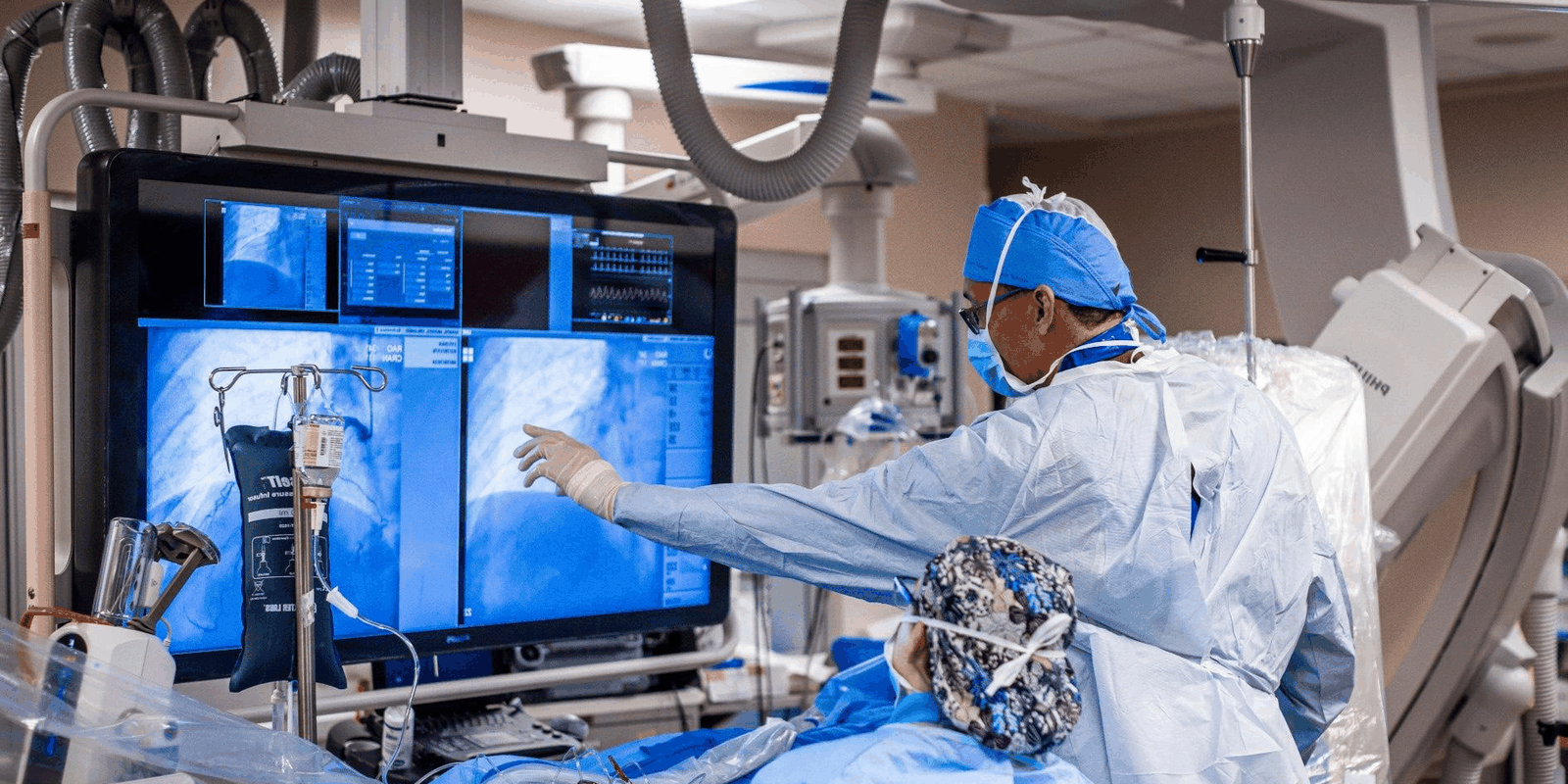 Interventional cardiology cath lab — CATHMI